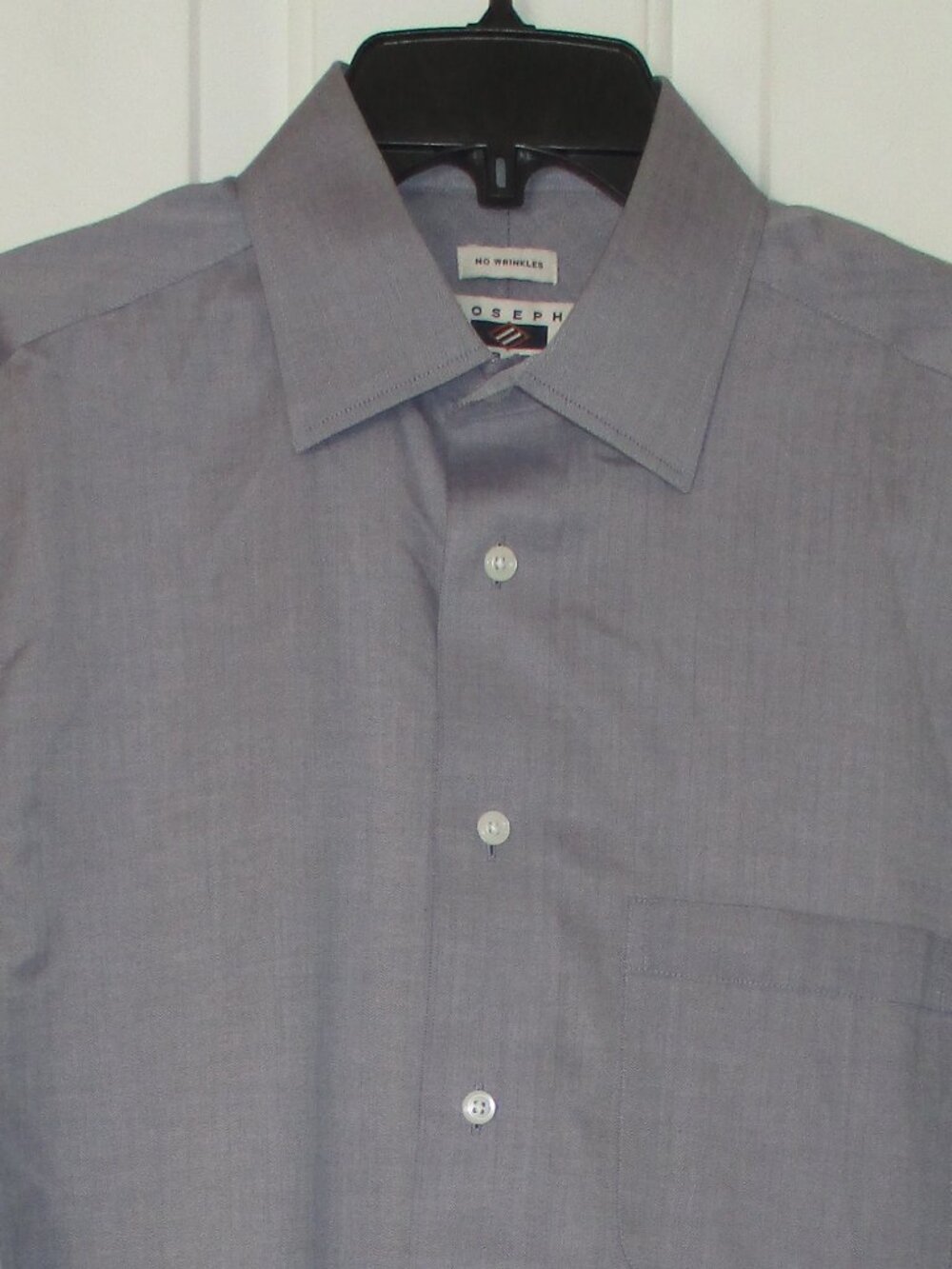 Joseph Abboud Mens L/S Gray Egyptian Cotton Dress Shirt NWOT - Size 15/32